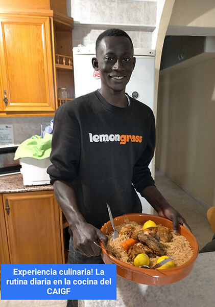 cocinando CAIGF