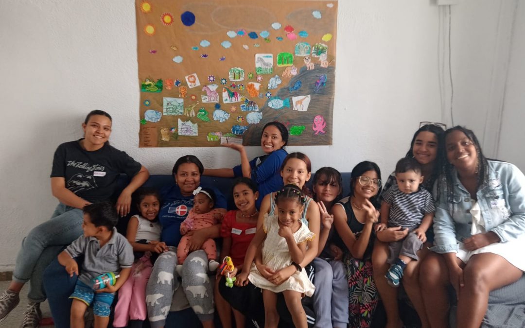 Los programas de ocio para niños son bien acogidos por nuestros residentes